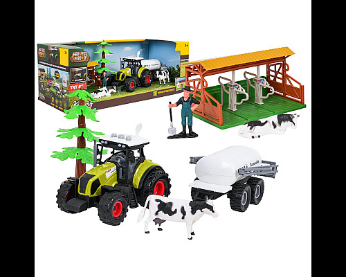 Дитячий набір Ramiz 550-28K Ферма з трактором та аксесуарами