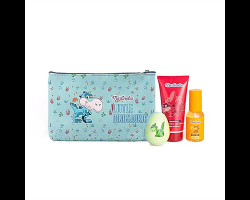 Набір для ванної Martinelia Маленький динозаврик з косметичкою (68131)