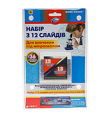 Слайди для мікроскопа Eastcolight 12 шт.