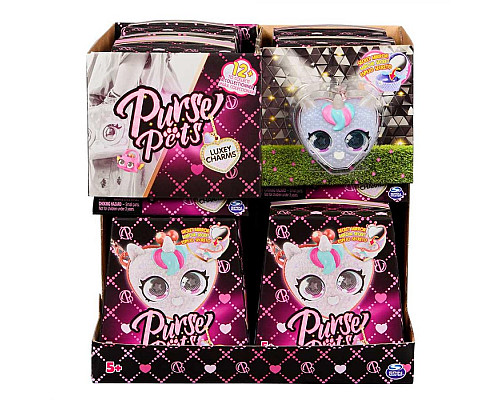 Підвіска-сюрприз для сумочки Spin Master Люксі Шарм Purse Pets