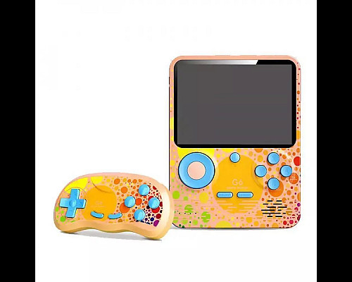 Консоль ігрова Game Box G6 3,5 дюйма 6000 мАг рожева