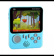 Консоль ігрова Game Box G7 3,5 дюйма 500 мАг блакитна