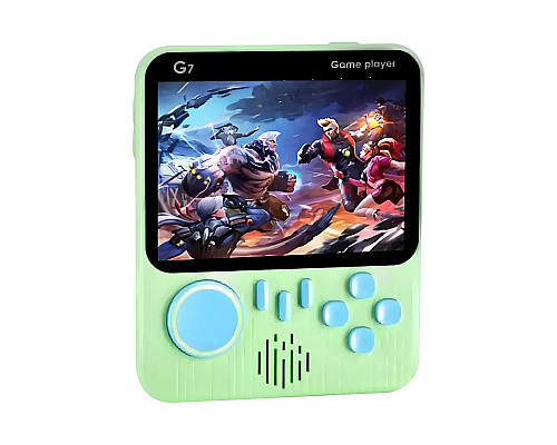 Консоль ігрова Game Box G7  3,5 дюйма 500 мАг зелена