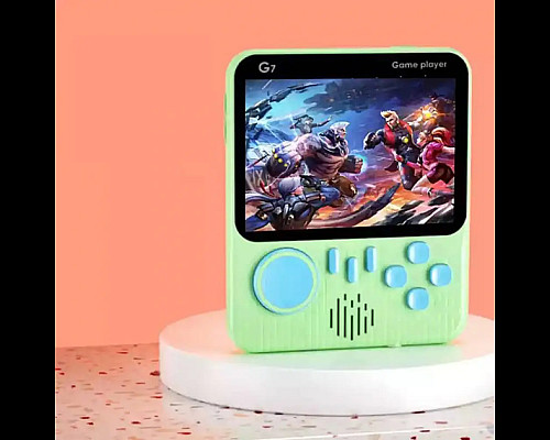 Консоль ігрова Game Box G7  3,5 дюйма 500 мАг зелена