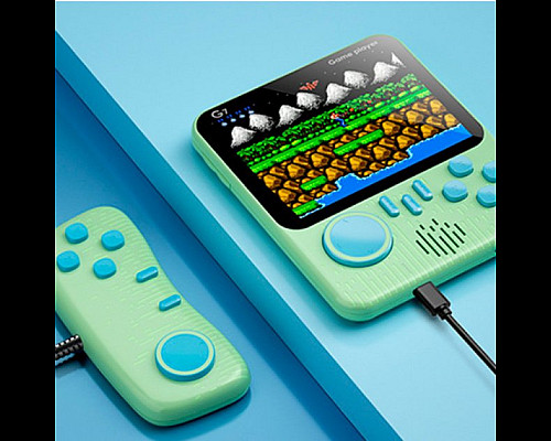 Консоль ігрова Game Box G7  3,5 дюйма 500 мАг зелена