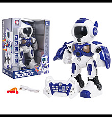 Дитячий багатофункціональний робот Ramiz A08 на дистанційному керуванні + функція стрільби