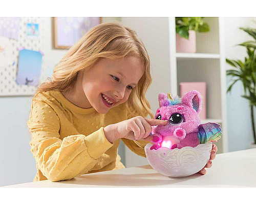 Інтерактивна іграшка-сюрприз Spin Master Hatchimals Паффі в яйці