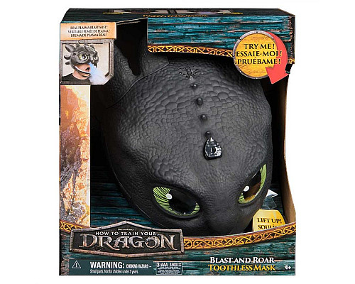 Інтерактивна маска Spin Master Беззубик 