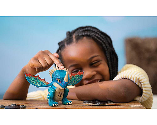 Інтерактивний дракон Смертельний Верть 10 см,  