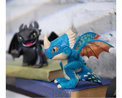 Інтерактивний дракон Смертельний Верть 10 см,  