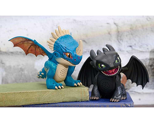 Інтерактивний дракон Смертельний Верть 10 см,  