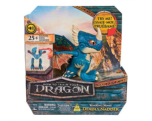 Інтерактивний дракон Смертельний Верть 10 см,  