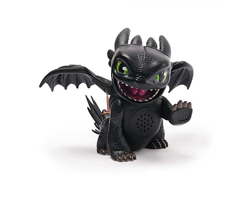 Інтерактивний дракон Беззубик 10 см, 