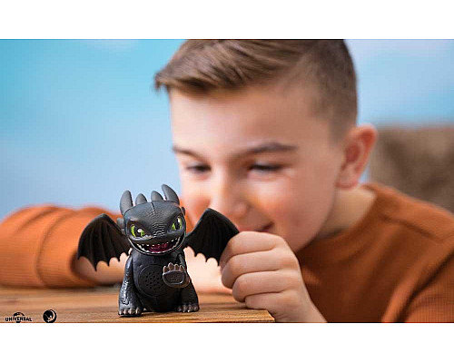 Інтерактивний дракон Беззубик 10 см, 