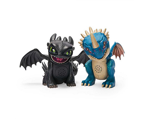 Інтерактивний дракон Беззубик 10 см, 