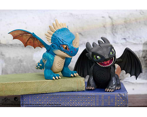 Інтерактивний дракон Беззубик 10 см, 