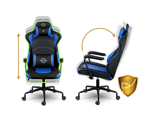 Крісло ігрове Sofotel Yasuo 2591 синє