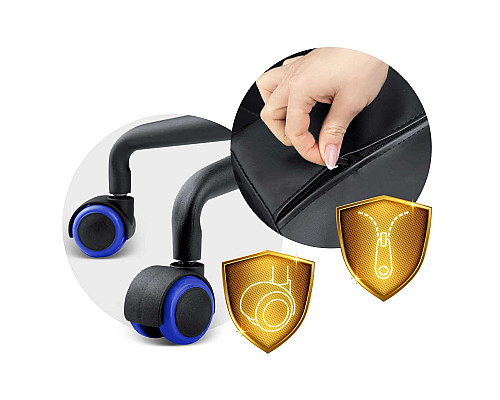 Крісло ігрове Sofotel Yasuo 2591 синє