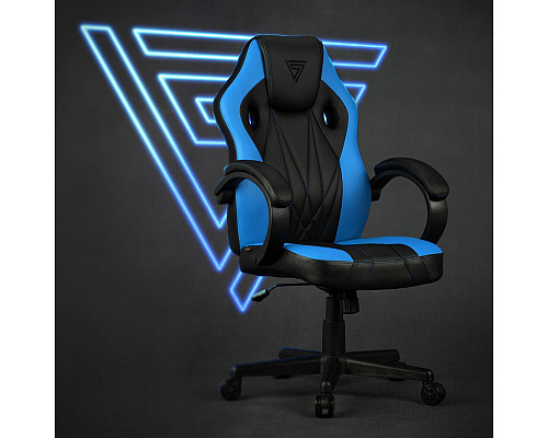 Ігрове крісло SENSE7 Prism, чорно-синє