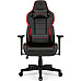 Ігрове крісло SENSE7 Sentinel, чорно-червоне
