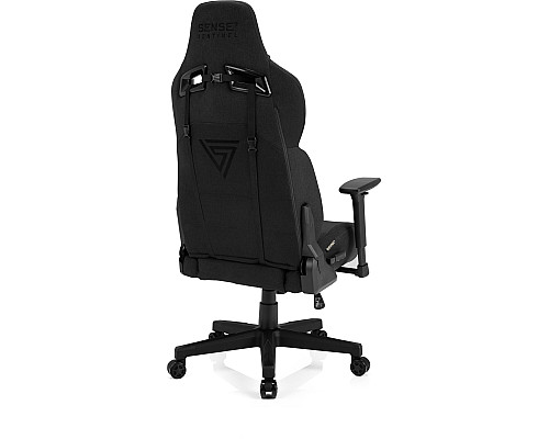Ігрове крісло SENSE7 Sentinel з чорної тканини
