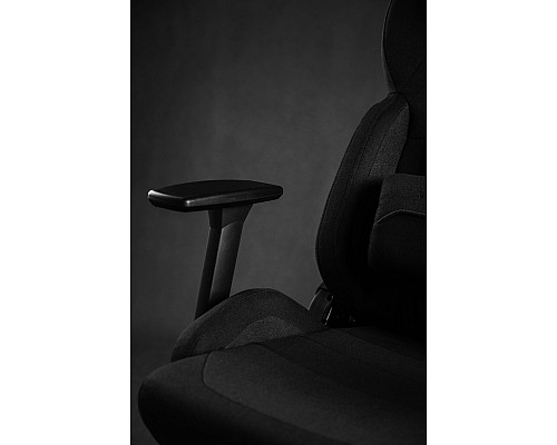 Ігрове крісло SENSE7 Sentinel з чорної тканини