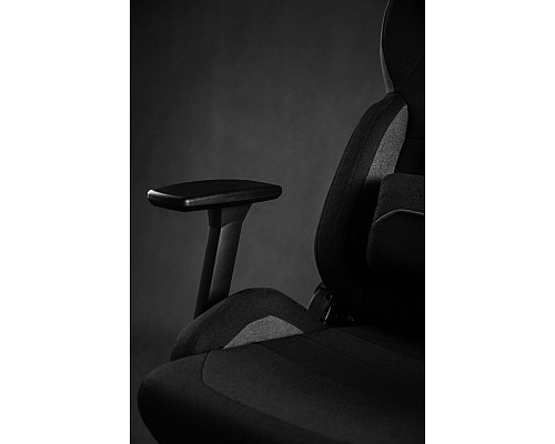 Ігрове крісло з тканини SENSE7 Sentinel, чорно-сірий