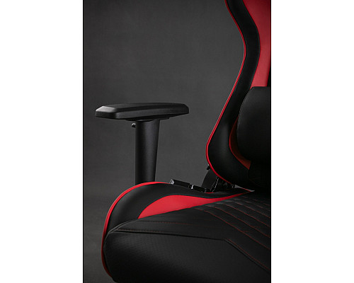 Ігрове крісло SENSE7 Spellcaster, чорно-червоне