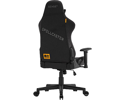 Ігрове крісло SENSE7 Spellcaster Senshi, чорна тканина