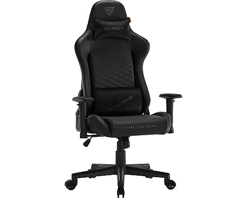 Ігрове крісло SENSE7 Spellcaster Senshi Edition, чорний