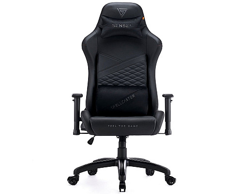 Ігрове крісло SENSE7 Spellcaster XL Senshi, чорний