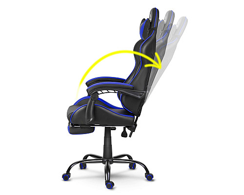 Крісло ігрове Sofotel Cerber чорно-синє