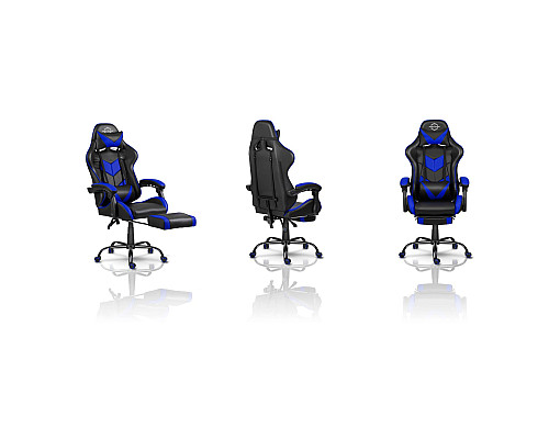 Крісло ігрове Sofotel Cerber чорно-синє