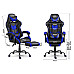 Крісло ігрове Sofotel Cerber чорно-синє