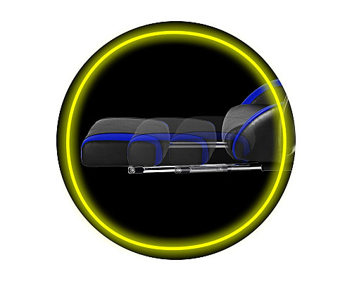 Крісло ігрове Sofotel Cerber чорно-синє