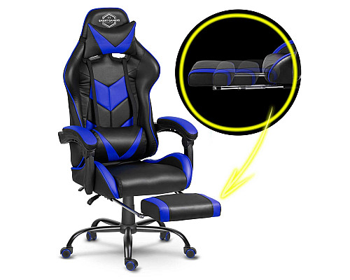 Крісло ігрове Sofotel Cerber чорно-синє