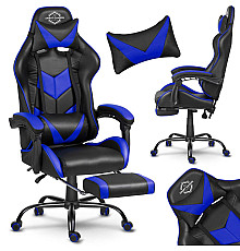 Крісло ігрове Sofotel Cerber чорно-синє