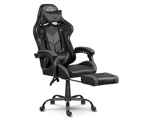 Крісло ігрове Sofotel Cerber чорно-сіре
