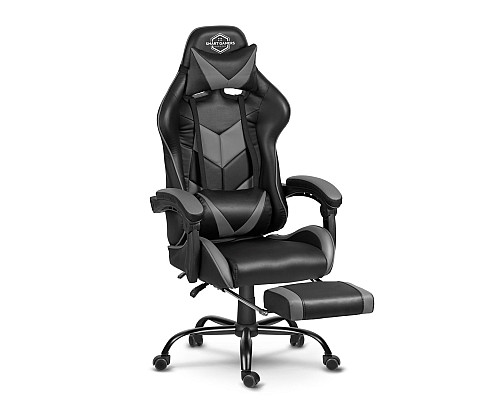 Крісло ігрове Sofotel Cerber чорно-сіре