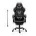 Крісло ігрове Sofotel Cerber чорно-сіре