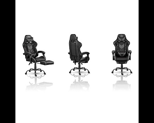 Крісло ігрове Sofotel Cerber чорно-сіре