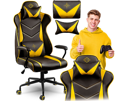 Крісло ігрове Sofotel Blitzcrank 2592 жовте