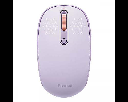 Миша бездротова Baseus F01B Tri-Mode фіолетова