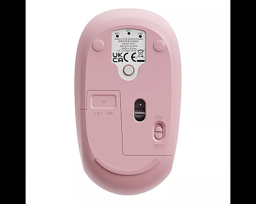 Миша бездротова Baseus F01B Tri-Mode рожева
