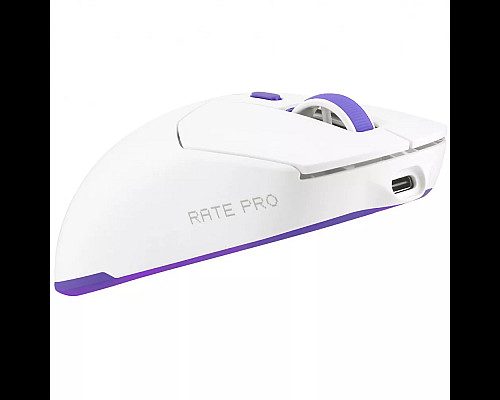 Миша ігрова бездротова із док-станцією Proove Gaming Rate Pro біла