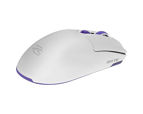 Миша ігрова бездротова Proove Gaming Rate Special Edition біло-фіолетова