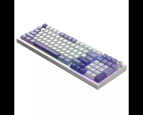 Клавіатура ігрова бездротова Proove Gaming Slicker біла