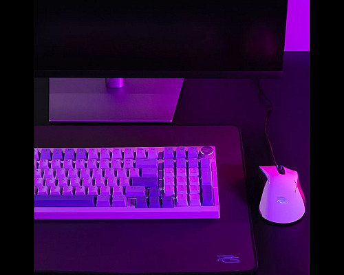 Клавіатура ігрова бездротова Proove Gaming Slicker біла