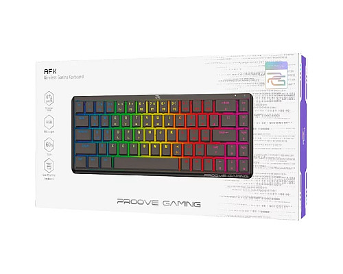 Клавіатура ігрова бездротова Proove Gaming AFK чорна