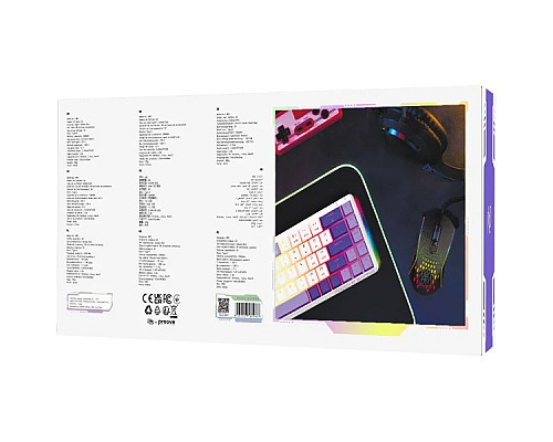 Клавіатура ігрова бездротова Proove Gaming AFK біла